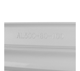 Радиатор алюминиевый ROMMER Profi 500 (AL500-80-80-100) 6 секции 7