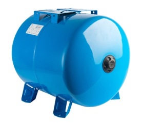 Расширительный бак, гидроаккумулятор 80 л. горизонтальный (цвет синий) STOUT STW-0003-000080 6