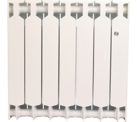 Радиатор биметаллический боковое подключение (белый RAL 9016) RIFAR SUPReMO 500 7 секций 2