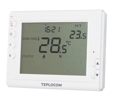 

Термостат комнатный программируемый проводной Teplocom TS-Prog-2AA8A Teplocom 91