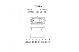 Акриловая ванна Vagnerplast Avona 150x90 L асимметричная VPBA159AVO3LX-01 2