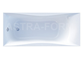 Ванна Astra Form Вега 170х75 литой мрамор цвета RAL 1