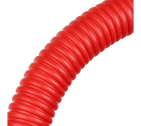 Труба гофрированная ПНД, цвет красный, наружным диаметром 32 мм для труб диаме STOUT SPG-0002-503225 1
