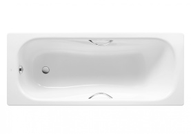 Ванна стальная Roca Princess-N 170x70 2209E0000, с отверстиями для ручек 1