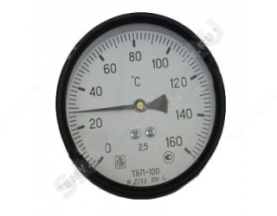 Термометр биметаллический Минск ТБП-Т 160С Дк 100 L=100 1