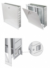 Встроенный коллекторный шкаф Grota Мини GR SHRM-3 со встроенной дверцей 1