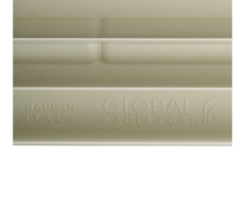 Радиатор биметаллический боковое подключение (белый RAL 9010) Global STYLE EXTRA 350 14 секций 9