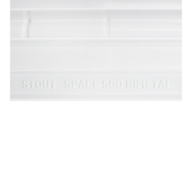 Радиатор биметаллический боковое подключение STOUT Space 500 10 секций SRB-0310-050010 7