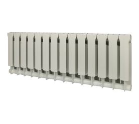 Радиатор биметаллический боковое подключение (белый RAL 9010) Global STYLE EXTRA 350 14 секций 3
