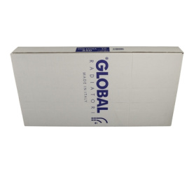 Радиатор алюминиевый боковое подключение (белый RAL 9010) Global VOX EXTRA 350 10 секций 10