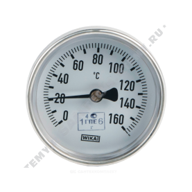 Термометр биметаллический Wika 3905896 А5001 160C Дк 80 L=60 2