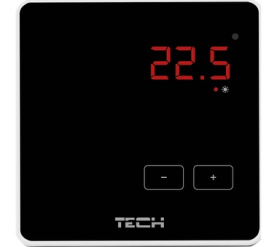 Беспроводной комнатный терморегулятор белый TECH R-8z 1