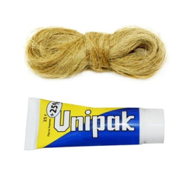 Комплект №1 UNIPAK (паста тюбик 25 г. + лён 13 г.) UNIPAK 0