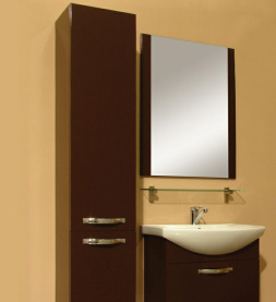 Зеркало Акватон "Ария 65" 1337-2.103  темно-коричневое 2