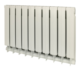 Радиатор биметаллический боковое подключение (белый RAL 9010) Global STYLE PLUS 500 10 секций 3