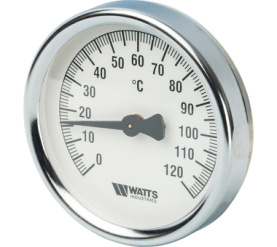 Термометр биметаллический накладной FR810(ТАВ) 80120 Watts 10006505(03.08.080) 0