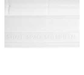 Радиатор биметаллический боковое подключение STOUT Space 500 14 секций SRB-0310-050014 5