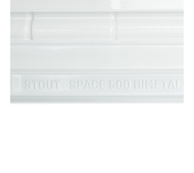Радиатор биметаллический боковое подключение STOUT Space 500 4 секции SRB-0310-050004 8