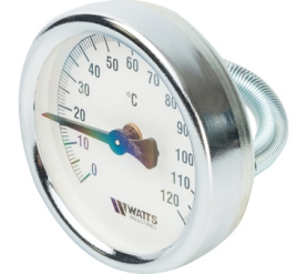 Термометр биметаллический накладной FR810(ТАВ) 63120 Watts 10006504(03.08.060) 2