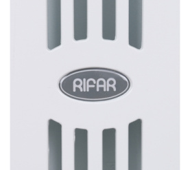 Радиатор биметаллический боковое подключение (белый RAL 9016) RIFAR SUPReMO 500 6 секций 8