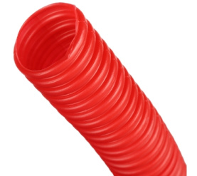 Труба гофрированная ПНД, цвет красный, наружным диаметром 32 мм для труб диаме STOUT SPG-0002-503225 2