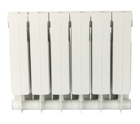 Радиатор биметаллический боковое подключение (белый RAL 9010) Global STYLE PLUS 350 6 секций 2