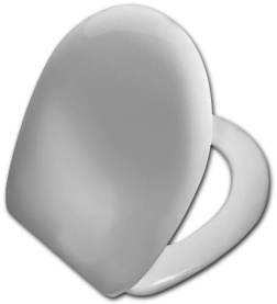 Сиденье Витра Opal дюропласт, металлические петли, крепление снизу 5-003-001 0
