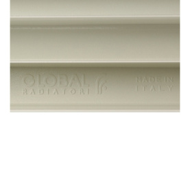 Радиатор алюминиевый боковое подключение (белый RAL 9010) Global VOX EXTRA 350 10 секций 7
