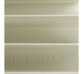Радиатор биметаллический боковое подключение (белый RAL 9010) Global STYLE PLUS 350 8 секций 8