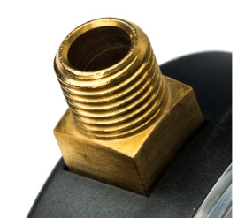 Термоманометр радиальный в комплекте с автоматическим запорным клапаном. Корпу STOUT SIM-0006-800415 4