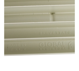 Радиатор биметаллический боковое подключение (белый RAL 9010) Global STYLE PLUS 350 8 секций 7