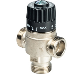 Термостатический смесительный клапан для систем отопления и ГВС 3/4 НР 30-65° STOUT SVM-0025-236520 0