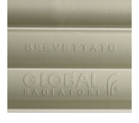 Радиатор биметаллический боковое подключение (белый RAL 9010) Global STYLE PLUS 350 14 секций 10