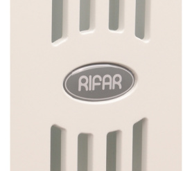 Радиатор биметаллический нижнее правое подключение (белый RAL RIFAR SUPReMO VENTIL 350 SVR 8 секций 6