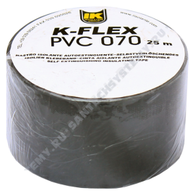 Лента ПВХ PVC AT 070 38мм х 25м черный K-flex 850CG020001 2