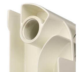 Радиатор биметаллический боковое подключение (белый RAL 9010) Global STYLE PLUS 500 8 секций 5