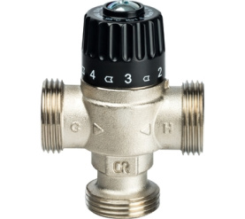 Термостатический смесительный клапан для систем отопления и ГВС 1 НР 30-65° STOUT SVM-0025-186525 2