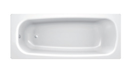 Стальная ванна BLB Universal HG 150x75 см B55H с отверстиями под ручки 208 мм 1