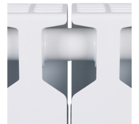 Радиатор биметаллический боковое подключение (белый RAL 9016) RIFAR SUPReMO 500 6 секций 7