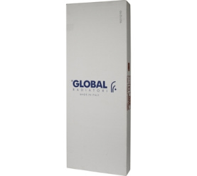 Радиатор биметаллический боковое подключение (белый RAL 9010) Global STYLE EXTRA 350 14 секций 11