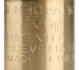 Клапан обратный пружинный муфтовый с металлическим седлом EUROPA 100 1/2 Itap 8
