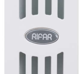 Радиатор биметаллический боковое подключение (белый RAL 9016) RIFAR SUPReMO 500 8 секций 8