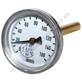 Термометр биметаллический Wika 3562972 А5002 160C Дк 100 L=40 2