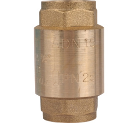 Клапан обратный пружинный муфтовый с металлическим седлом 1/2 STOUT SVC-0011-000015 1