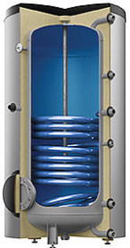 Водонагреватель накопительный цилиндрический напольный (цвет серебряный) AB 4001 Reflex 7846800 1