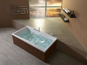 Каркас Alpen 120x70 для прямоугольной ванны металлический 1