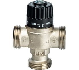 Термостатический смесительный клапан для систем отопления и ГВС 1 НР 30-65° STOUT SVM-0025-186525 1