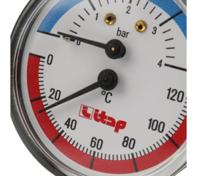Термоманометр, осевое подключение ITAP 485 1/2 Itap 5