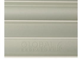 Радиатор биметаллический боковое подключение (белый RAL 9010) Global STYLE PLUS 500 10 секций 9