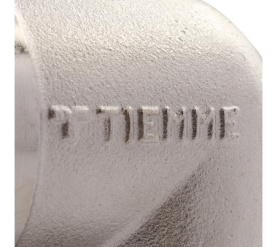 Угольник НВ никелированный 1х1 для стальных труб резьбовой TIEMME 1500137(1561N000606) 6
